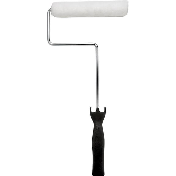Whizz 48246 Mini Roller, 3/8 in Nap, 14 in L, 6-1/2 in, Woven Fabric Cover, Threaded Grip Handle