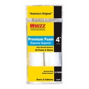 Whizz 54059 4 in. Premium Foam High Density Refill Roller, 2 Pack