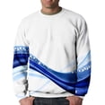 thumbnail image 1 of Whlbf Mens Sweatshirts Casual Round Neck Pullover 3D Printed Sweatshirts, 1 of 4