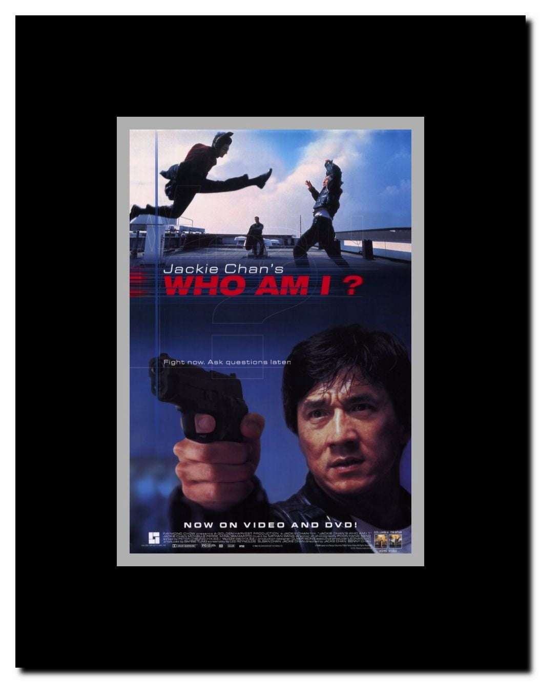 Who Am I? Framed Movie Poster
