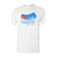 thumbnail image 1 of Who Am I Sea Ocean Fly Goldfish Salih Gonenli Artworks Funny DT Adult T-Shirt Tee, 1 of 2