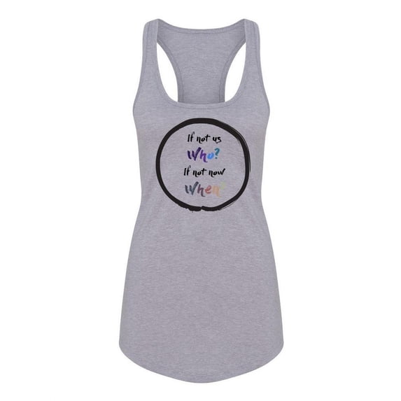 Who And When Racerback Tank Women -Image by Shutterstock, Female Large