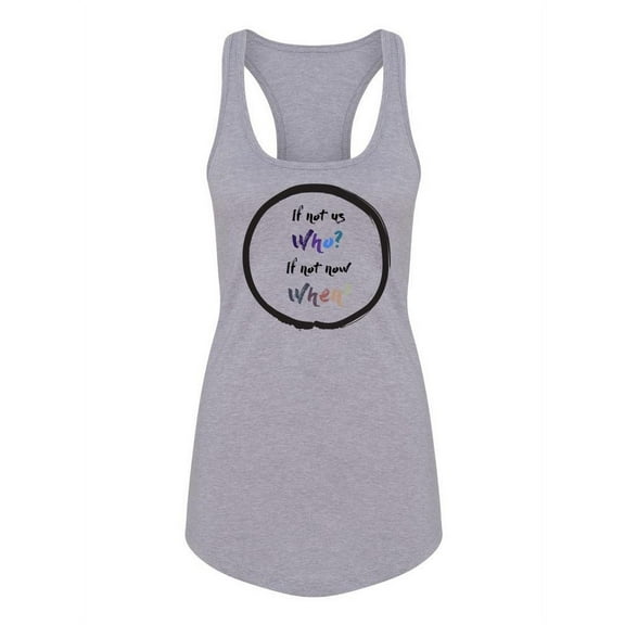 Who And When Racerback Tank Women -Image by Shutterstock, Female x-Small