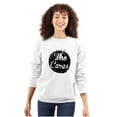 thumbnail image 1 of Who Cares Pretty Inspiring Sarcastic Women Plus Size Crewneck Sweatshirt Brisco Brands 3X, 1 of 5