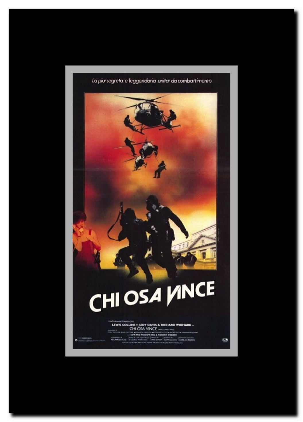Who Dares Wins Framed Movie Poster