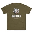 thumbnail image 1 of Who Dey 3 - Unisex Tri-Blend Crew Tee, 1 of 4