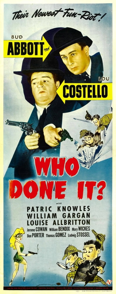 Who Done It Canvas Art - (11 x 17)