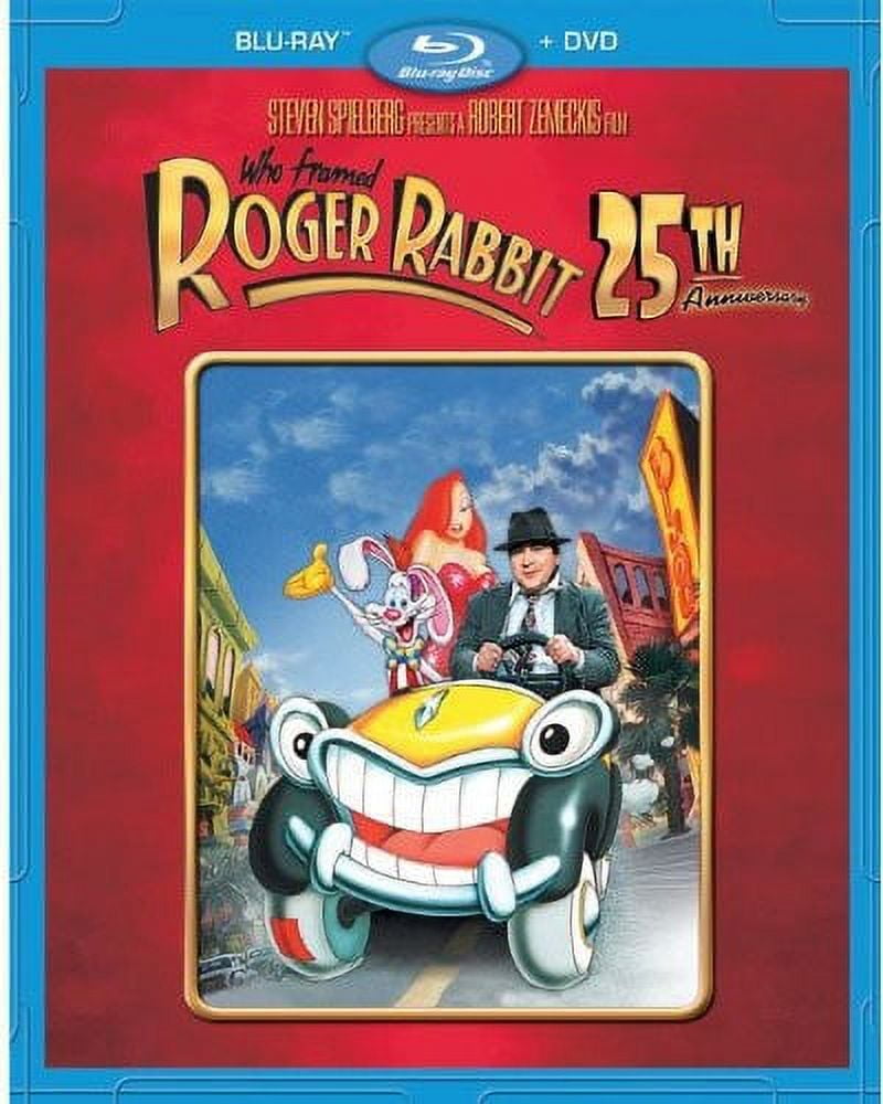 dynamisk Sidst suppe Who Framed Roger Rabbit: 25th Anniversary Edition (Blu-ray + DVD) -  Walmart.com