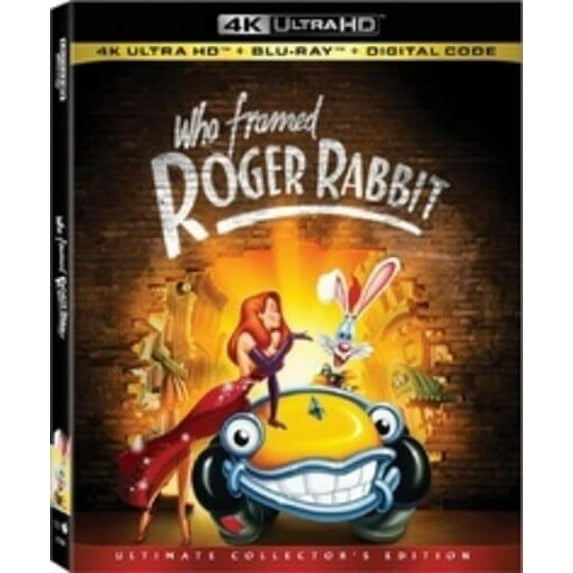 Who Framed Roger Rabbit (4K Ultra HD + Blu-Ray + Digital Code)