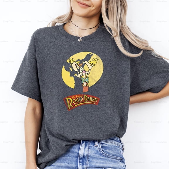 Who Framed Roger Rabbit Classic Movie Vintage Animation Comedy Film T-Shirt, SW, Hoodie Unisex, up to 5XL