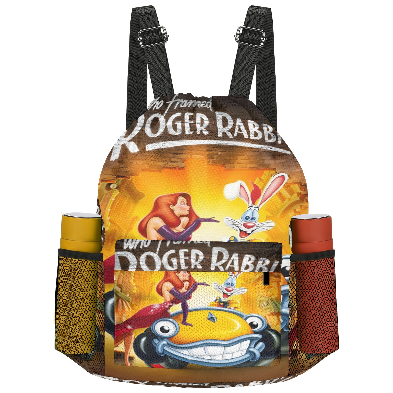 Roger Rabbit And Jessica Rabbit Backpack Who Framed Roger Rabbit Drawstring Backpack. - Walmart.com