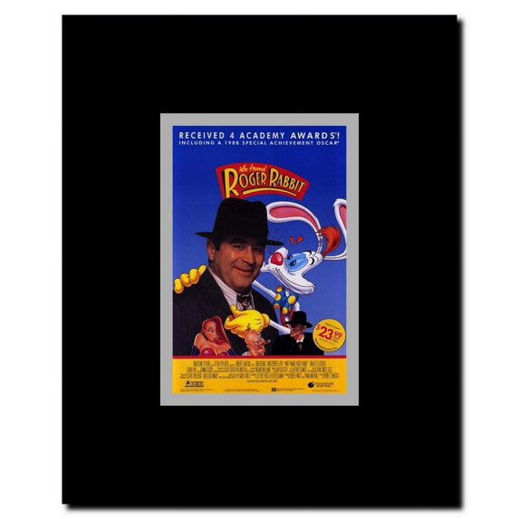 Who Framed Roger Rabbit Framed Movie Poster