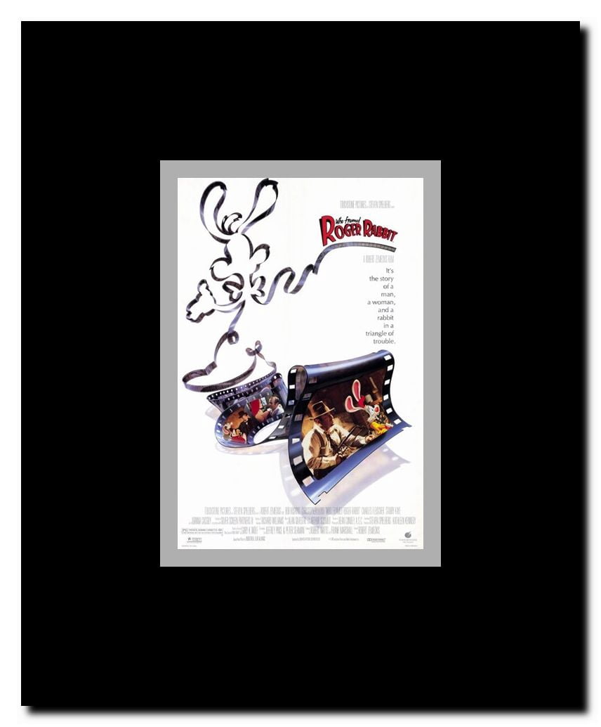 Who Framed Roger Rabbit Framed Movie Poster