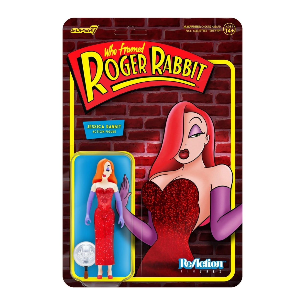 Who Framed Roger Rabbit Jessica Rabbit Singer Performer Toon Movie Figure  Super7