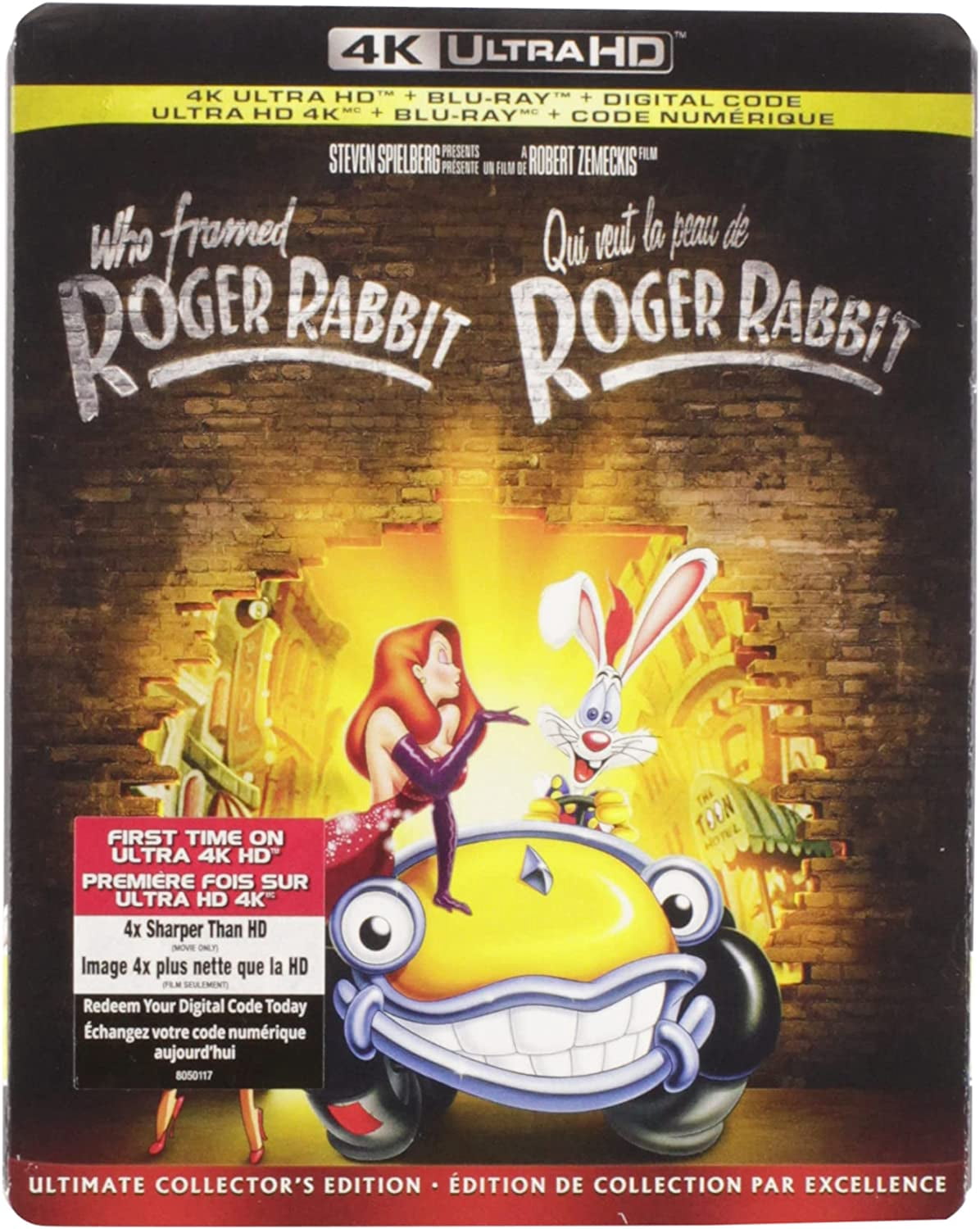 Who Framed Roger Rabbit [UHD 4K] [Blu-ray] - Walmart.com