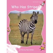 Red Rocket Tm Readers Pre-Reading Leve Who Has Stripes?, Paperback