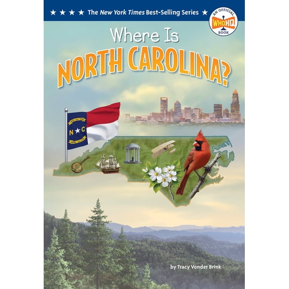 Who Hq: The 50 States Where Is North Carolina?, (Paperback)