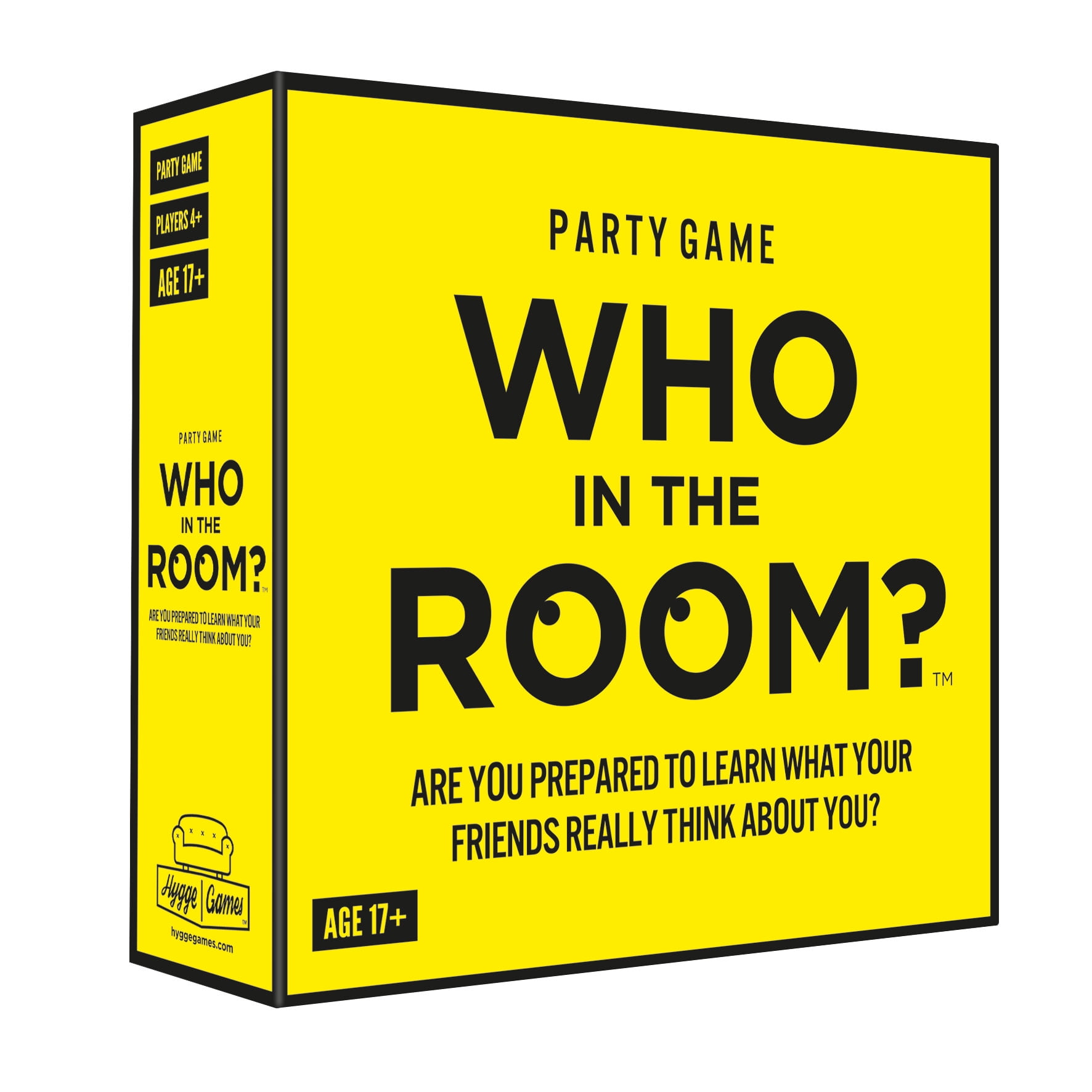Who in the Room? Point, Laugh, Repeat! Party Game for Ages 17 and up by Hygge Games