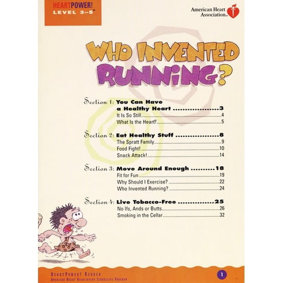 Pre-Owned Who Invented Running? Level 3-5 : HeartPower! Student Reader 9780874933055 Used