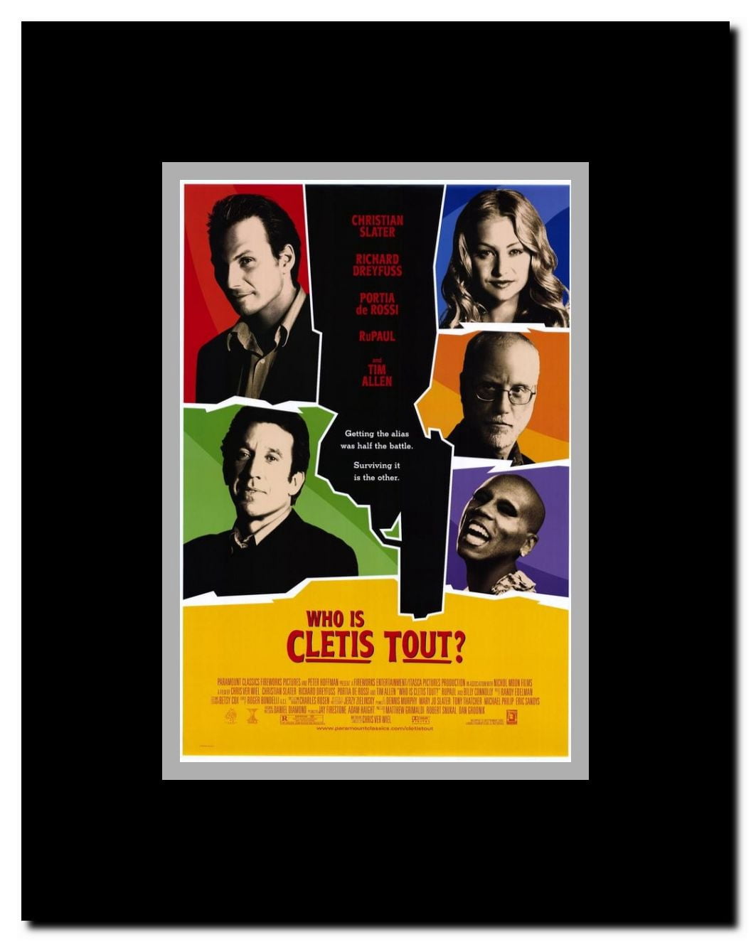 Who Is Cletis Tout? Framed Movie Poster