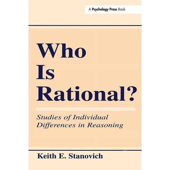 Who Is Rational?: Studies of individual Differences in Reasoning, (Paperback)