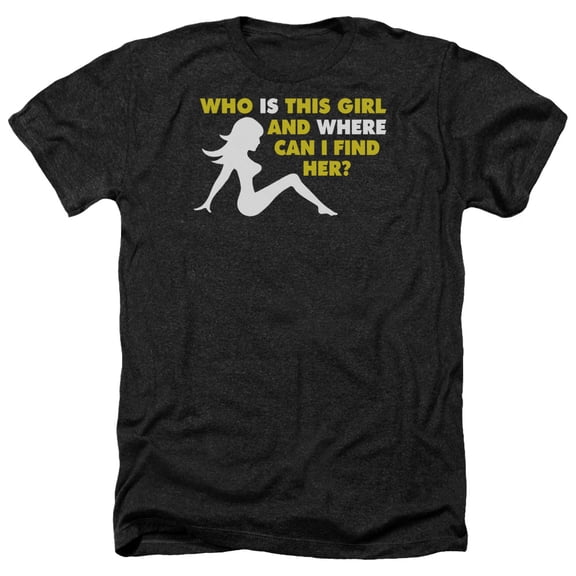 - Who Is This Girl - Heather Short Sleeve Shirt - Medium