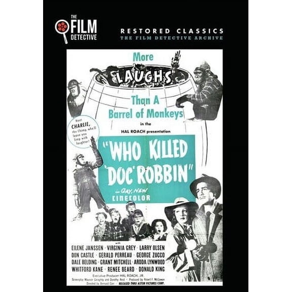 Who Killed Doc Robbin? (DVD), Film Detective, Mystery & Suspense