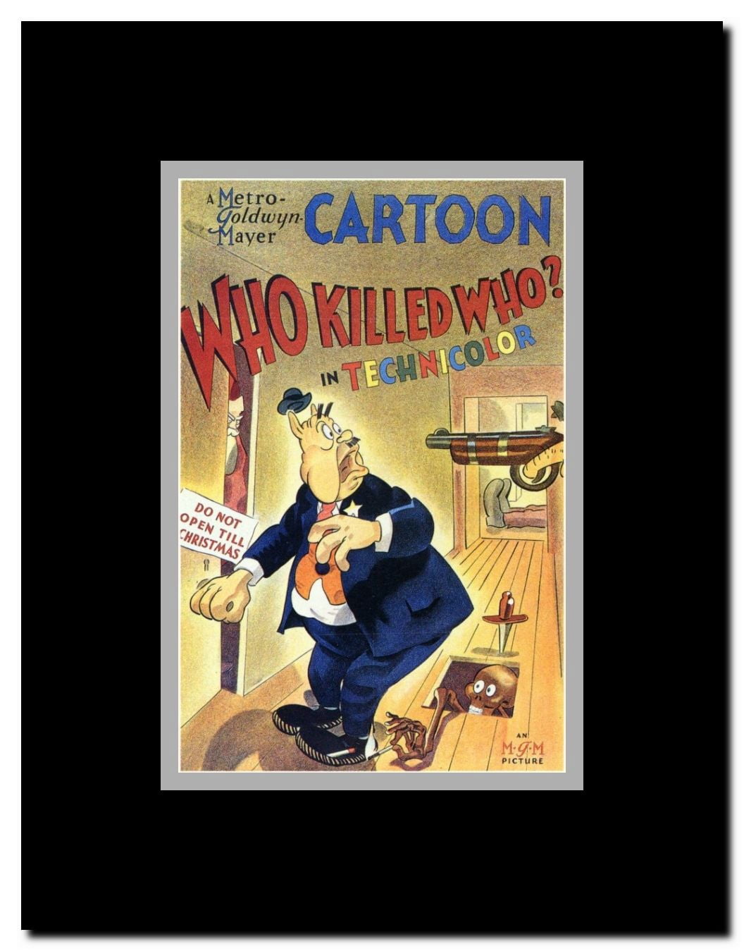 Who Killed Who? Framed Movie Poster