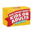thumbnail image 1 of Who Knows More? Kids or Adults - the Ultimate Trivia Game for Kids, Teens and Adults, 1 of 6