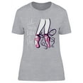 thumbnail image 1 of Who Loves Ballet? T-Shirt Women -Image by Shutterstock, Female x-Large, 1 of 2