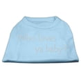 thumbnail image 1 of Pet Dog  Cat Shirt Rhinestone, "Who Loves Ya Baby?", 1 of 9