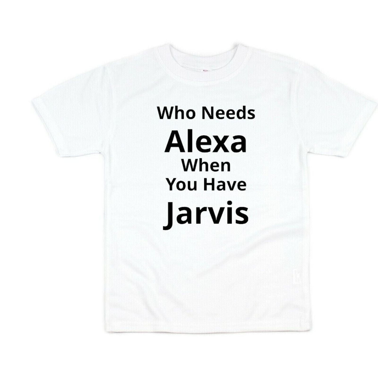Who Needs Alexa When You Have Jarvis Toddler Shirt Laughing Giraffe
