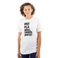 thumbnail image 1 of Who Needs Paris NY LA Fashion Women's Graphic T Shirt Tees Brisco Brands L, 1 of 5