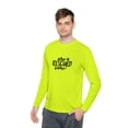 thumbnail image 1 of Who Rescued Who!? Dog Design Unisex Lightweight Long Sleeve Tee, 1 of 4