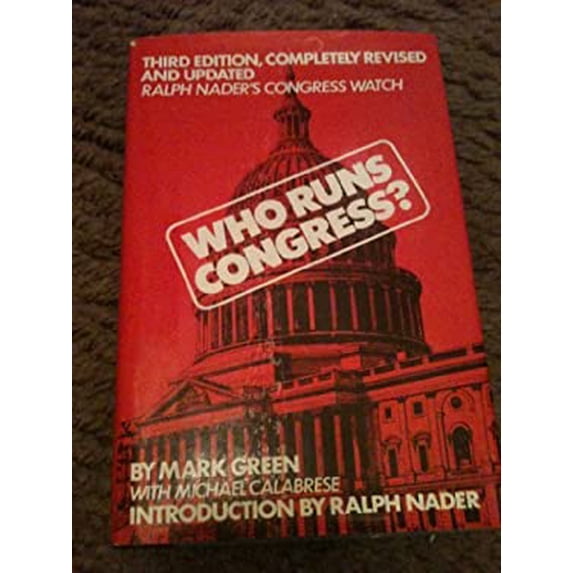 Pre-Owned Who Runs Congress? 9780670764921 Used