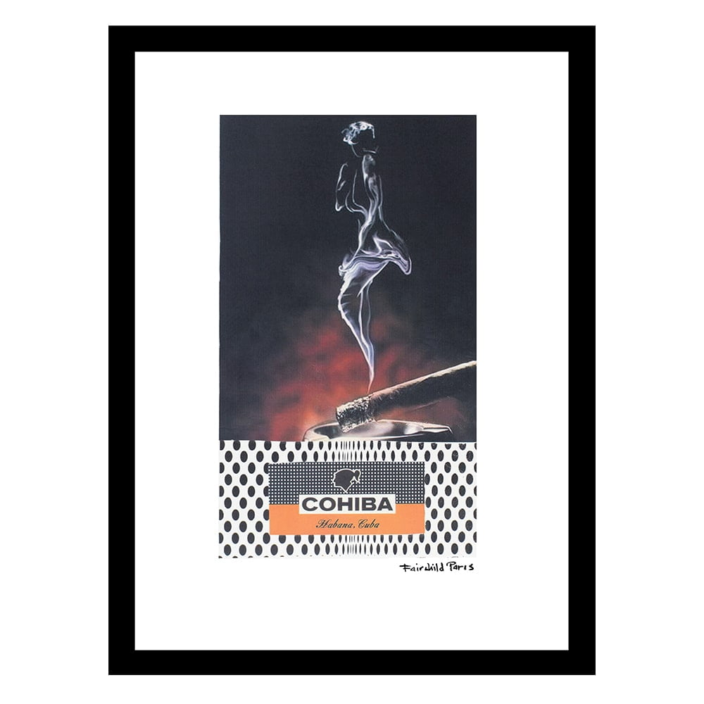 Who Says Cigars Can't Be Playful?!! - Framed Print