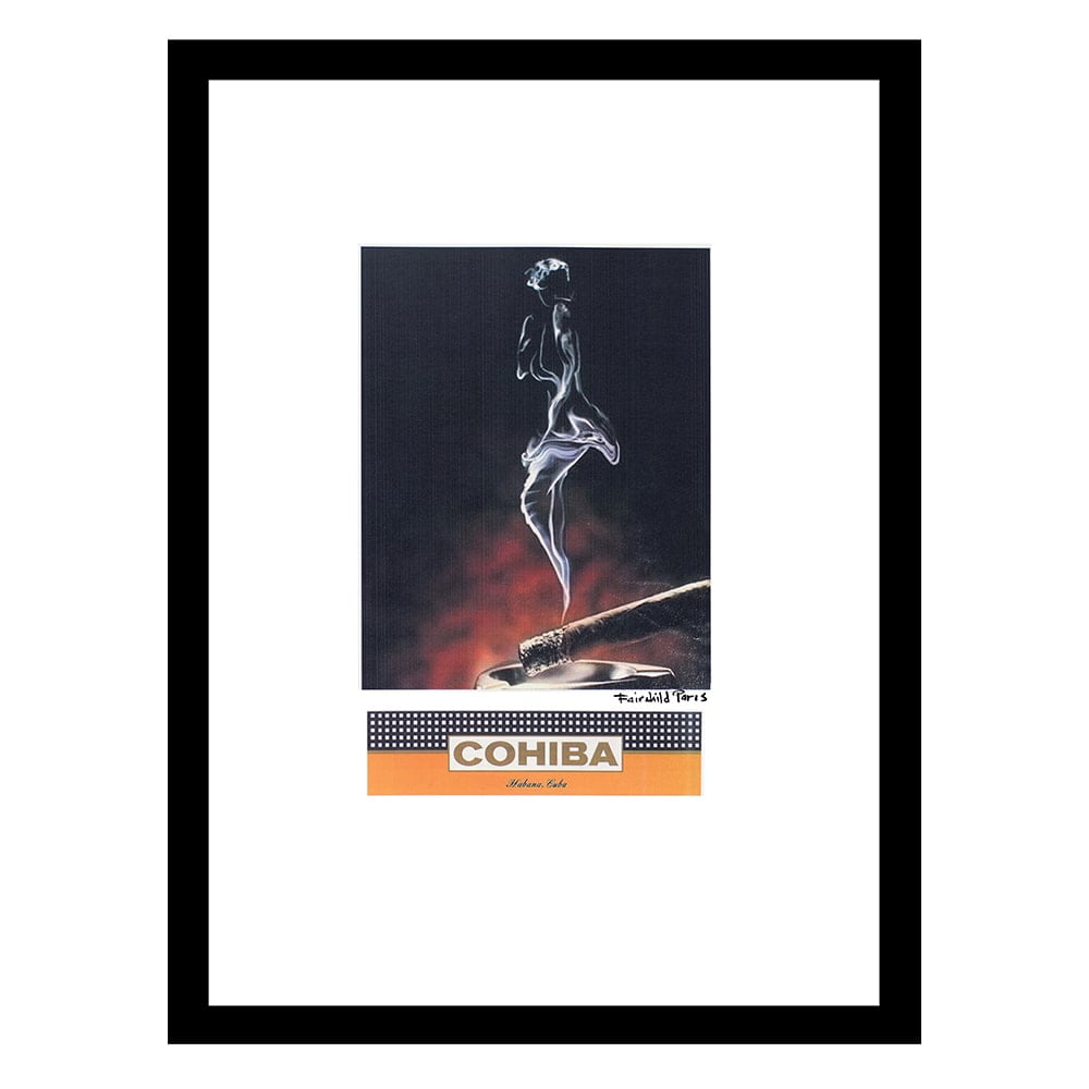 Who Says Cigars Can't Be Playful?!! - Framed Print