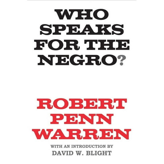 Who Speaks for the Negro? (Paperback)