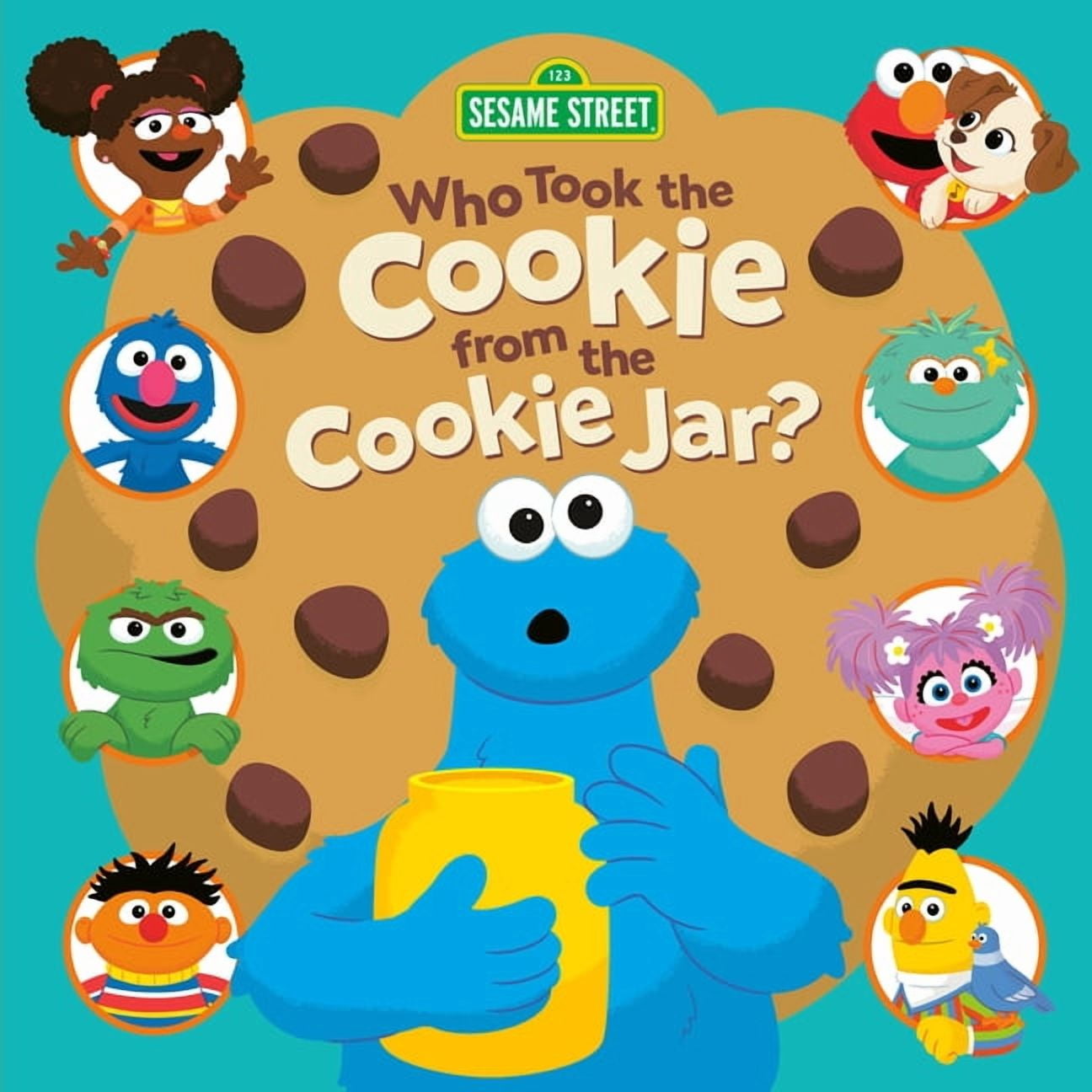 Who Took the Cookie from the Cookie Jar? (Sesame Street), (Board Book)