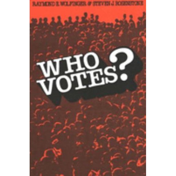 Pre-Owned Who Votes? (Paperback) 0300025521 9780300025521