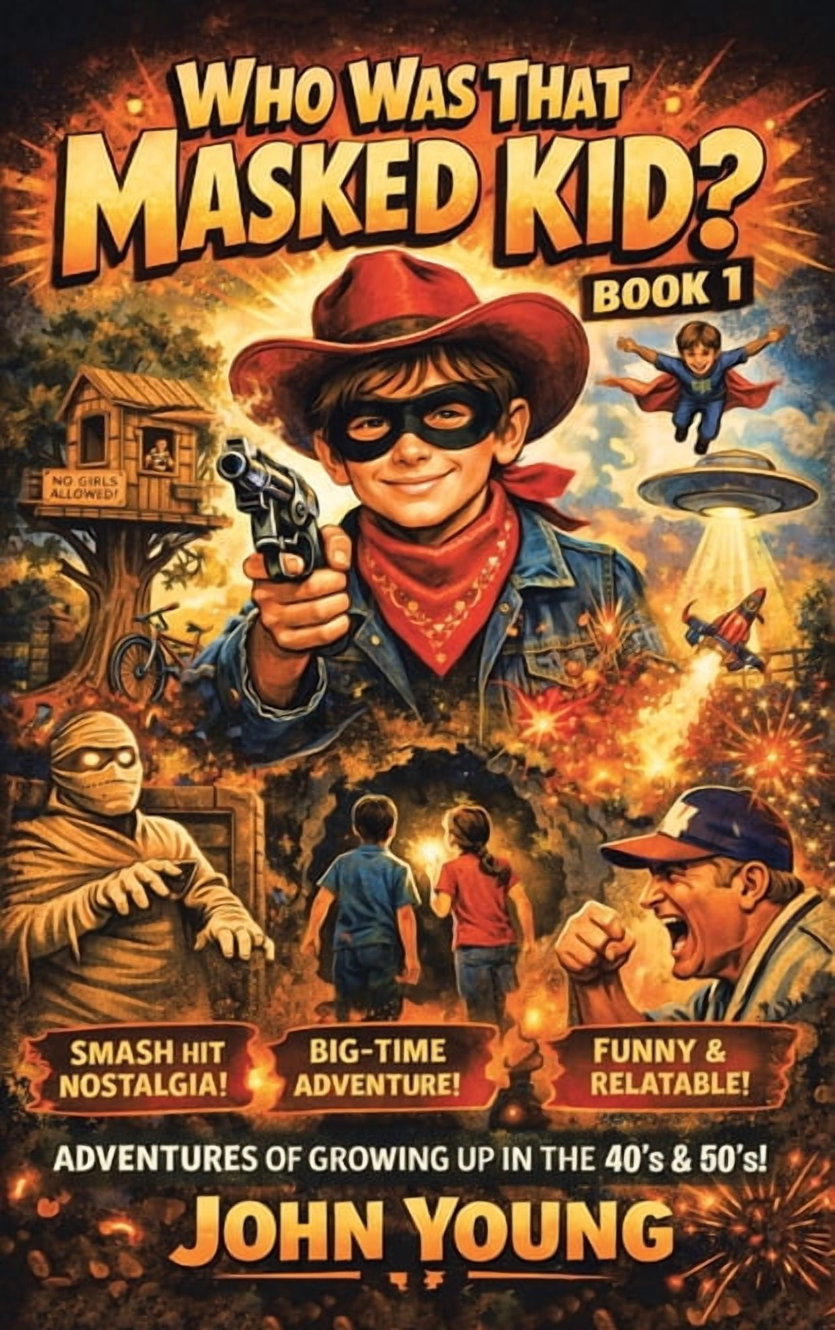 Who Was That Masked Kid?: Book 1, (Hardcover) - Walmart.com