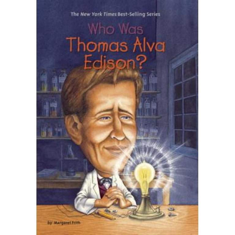 Who Was Thomas Alva Edison? (Paperback) - Walmart.com Who Was Thomas Alva Edison? (Paperback) - Walmart.com
