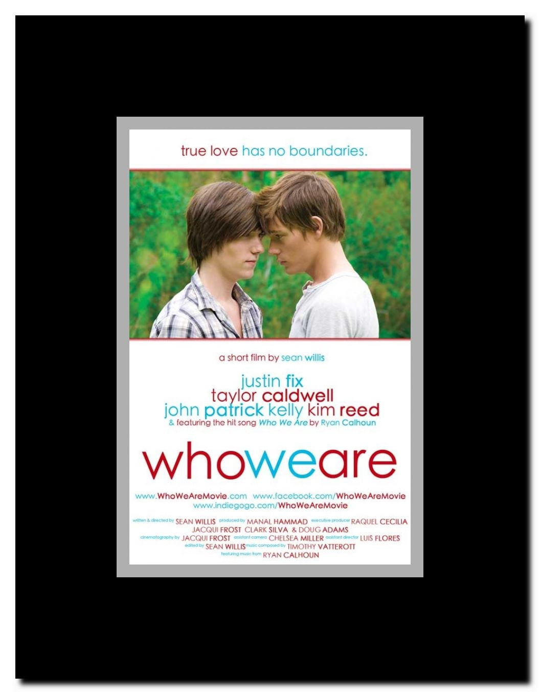Who We Are Framed Movie Poster