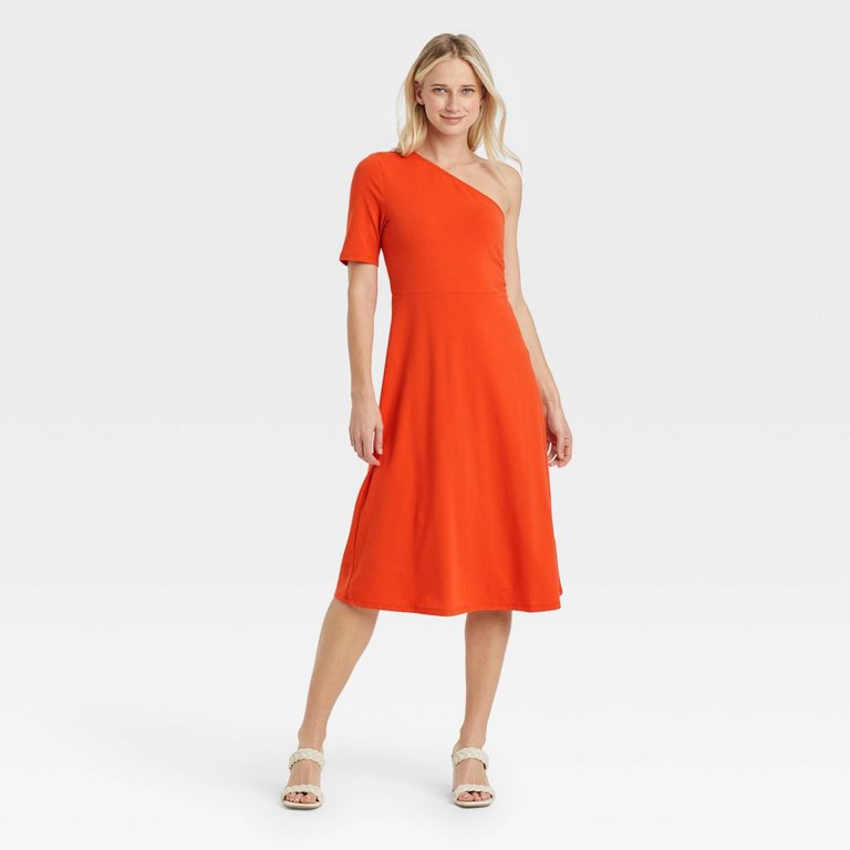 who what wear orange dress 30 Summer Dresses That Are Guaranteed Crowd-Pleasers