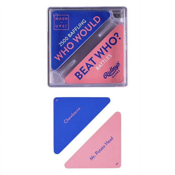 Who Would Beat Who Card Mash ups Coversation Starter Mini Game
