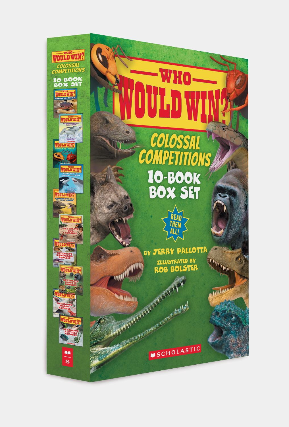 Jerry Pallotta, Who Would Win? Colossal Competitions! 10-Book Box Set ...
