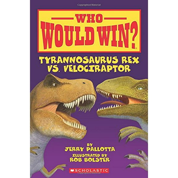 Pre-Owned Tyrannosaurus Rex vs. Velociraptor (Paperback) 0545175739 9780545175739