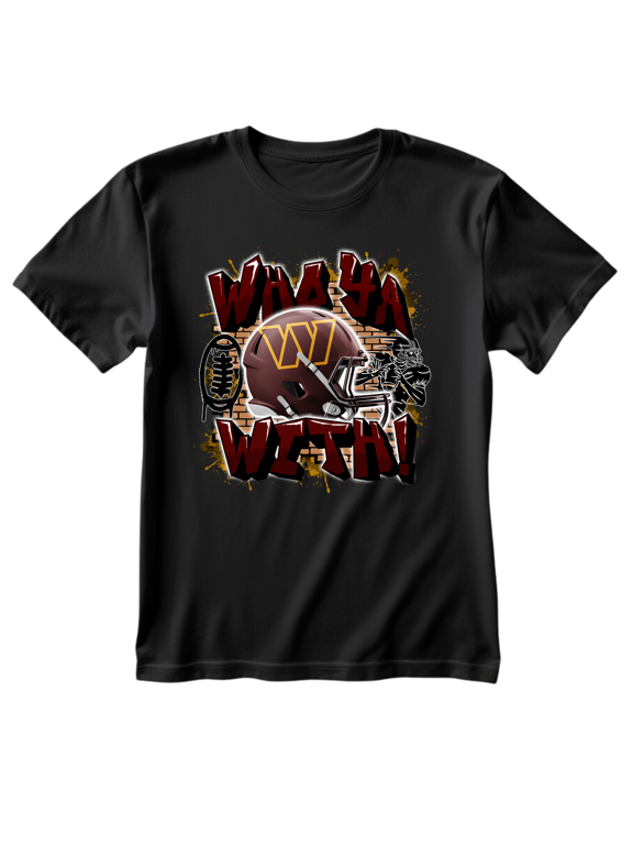 Who Ya With Washington T-Shirt