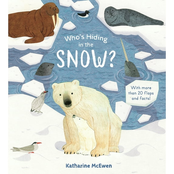 Who's Hiding Who's Hiding in the Snow?, (Board Book)