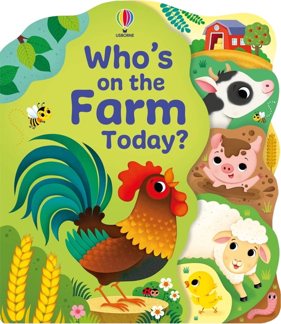 Who's in ... Today? Who's on the Farm Today?, Book 3, (Board Book)